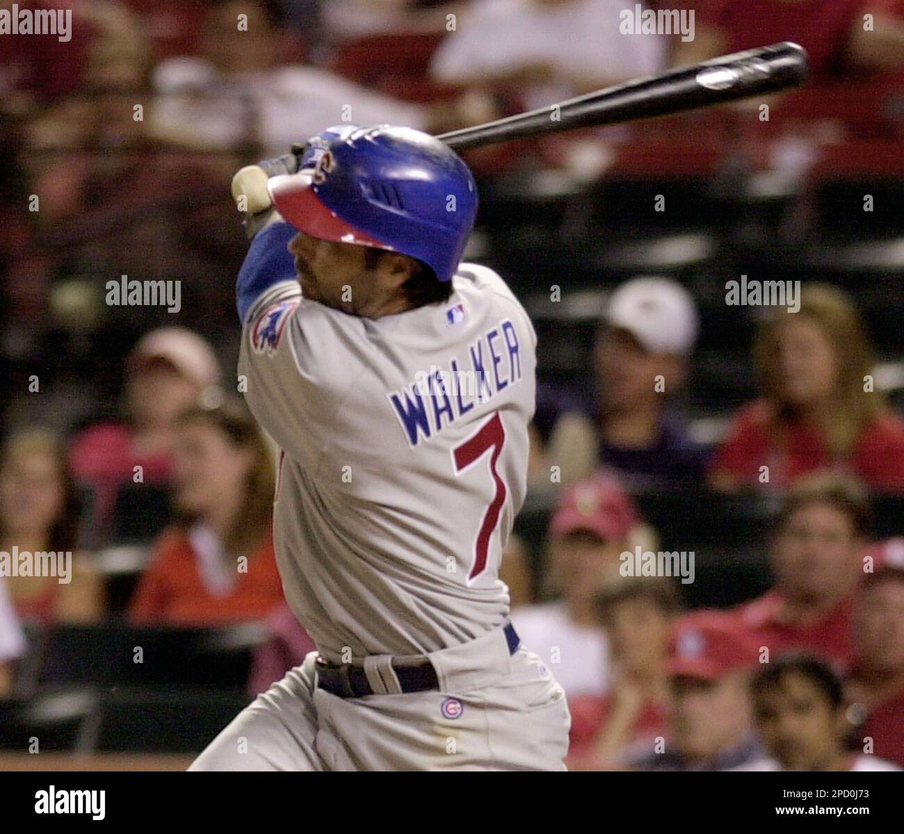 Florida Marlins catcher Paul Lo Duca (16) is late on tagging out Chicago  Cubs' Michael Barrett at home plate after Barrett and Todd Walker scored on  a double by Cubs Jeromy Burniz