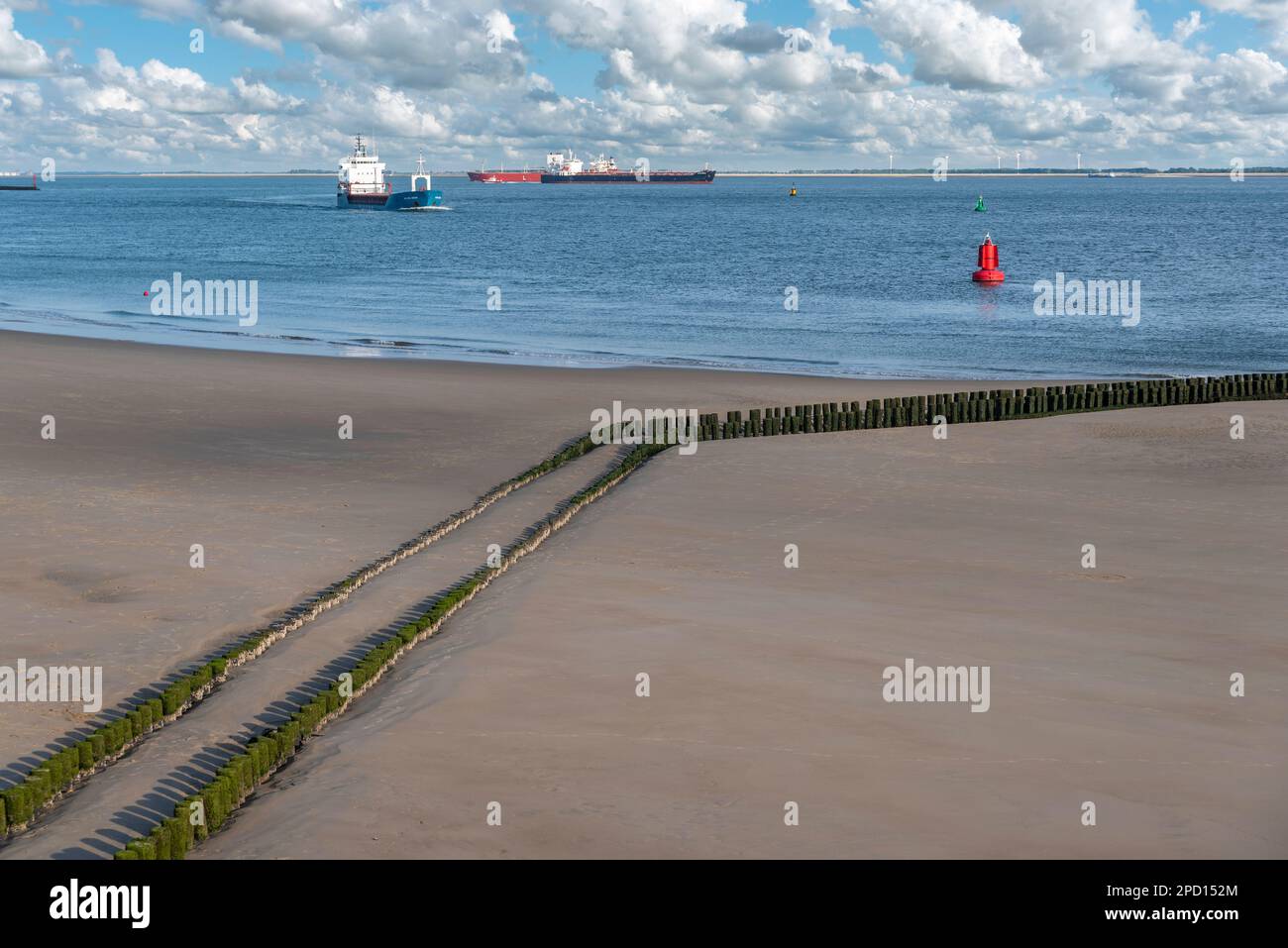 Ships Cruise In Front Of The Beach At Boulevard Evertsen Vlissingen ships-cruise-in-front-of-the-beach-at-boulevard-evertsen-vlissingen