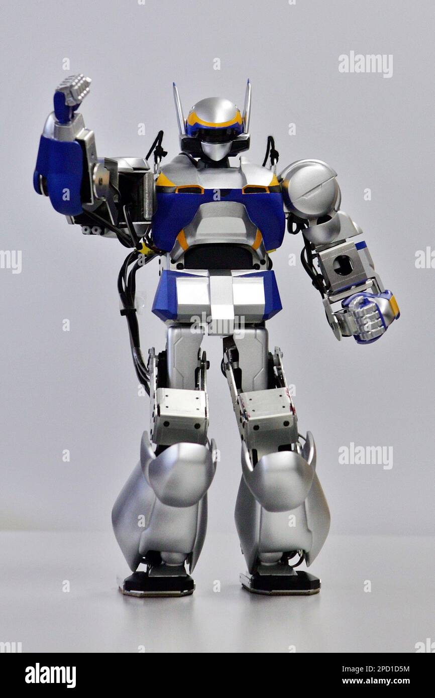 A miniature humanoid robot developed by National Institute of