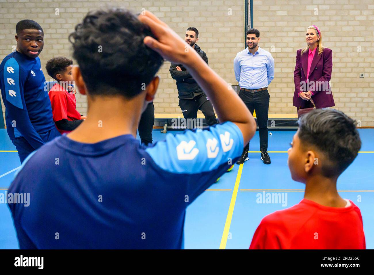 Gouda, Niederlande. 14th Mar, 2023. Queen Maxima of The Netherlands at