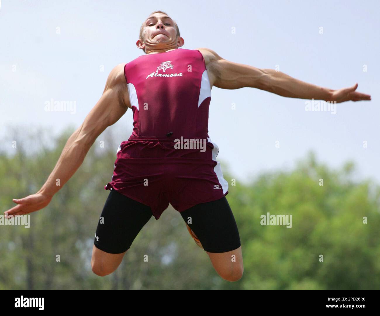Alamosa's Dustin Bolt jumps to a sixth-place finish in the Class 4A ...