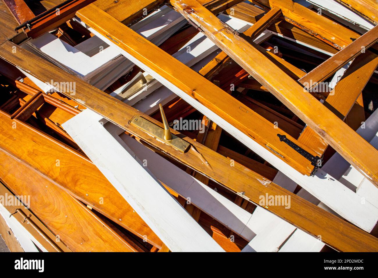 lumber storage to recycle,recycling center Stock Photo Alamy