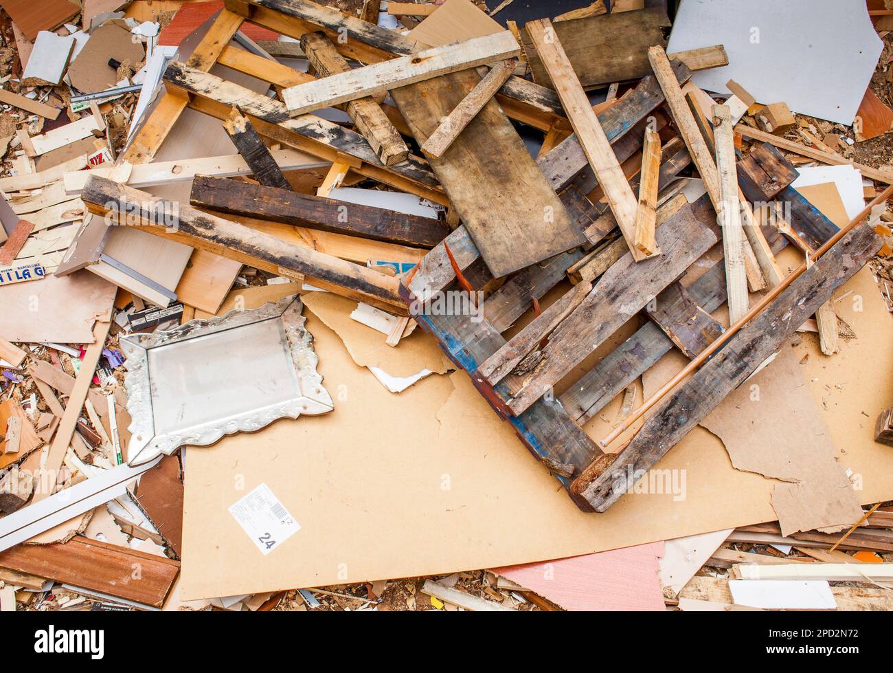 lumber storage to recycle,recycling center Stock Photo Alamy