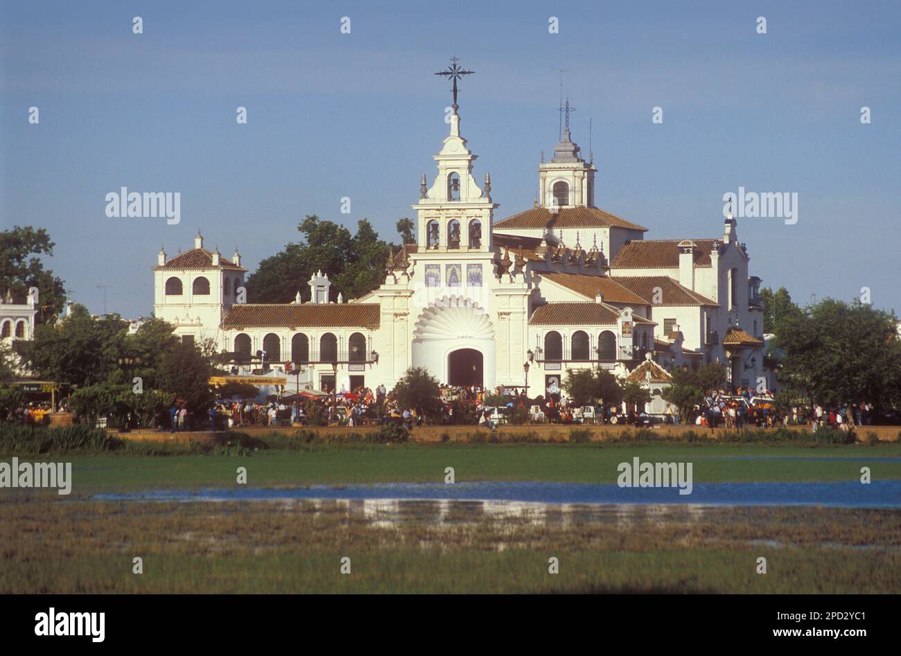 Ermita del Rocio,El Rocío, Almonte, Huelva province, Andalucia, Spain