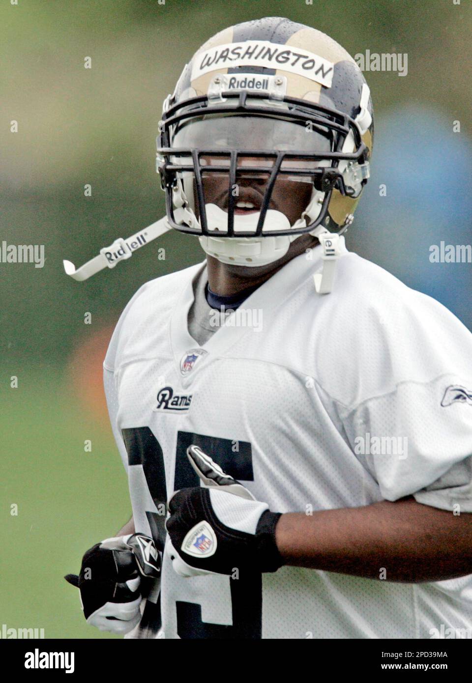 St. Louis Rams John David Washington, son of actor Denzel Washington