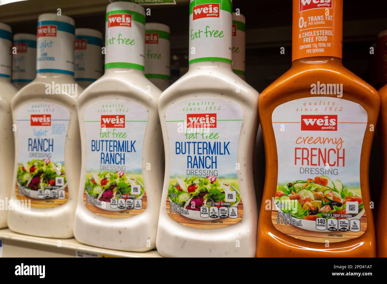 Weis supermarket in bucks county offers many flavors of their store