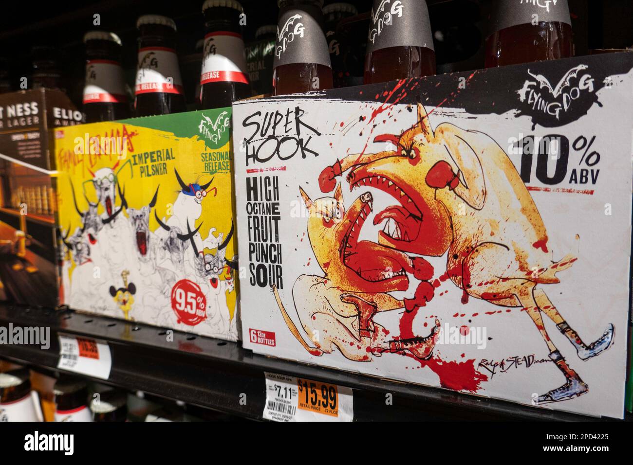 Weis supermarket in Doylestown Pennsylvania carries a wide selection of