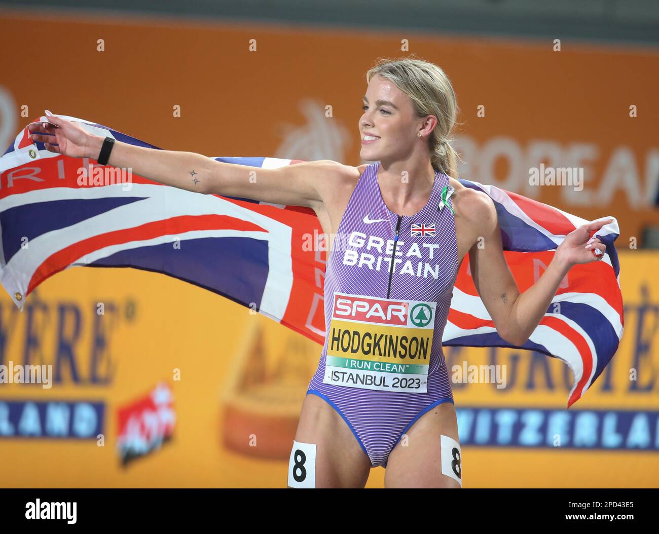 Keely HODGKINSON of Great Britain 800m Women Final during the European