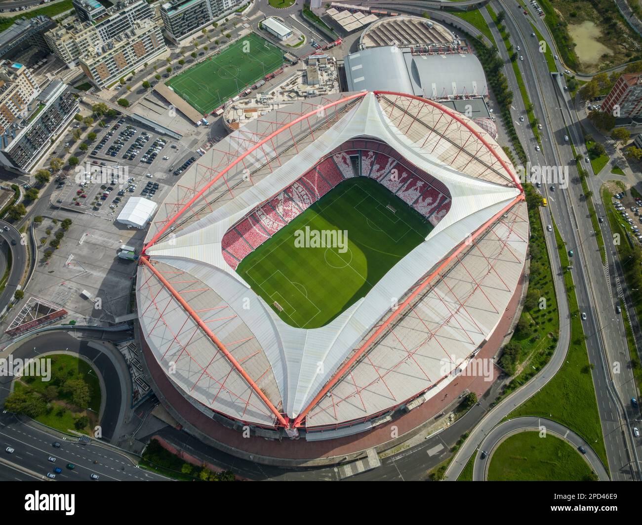 Estadio Do Sport Lisboa E Benfica. Multi-purpose Stadium Located In ...