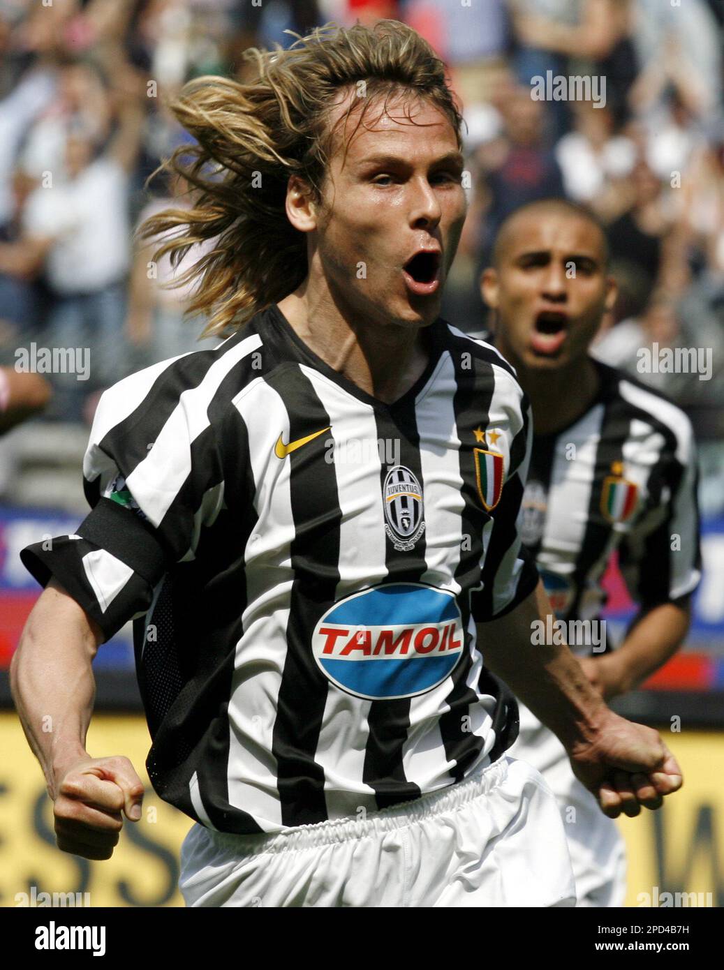 Juventus midfielder Pavel Nedved of the Czech Republic