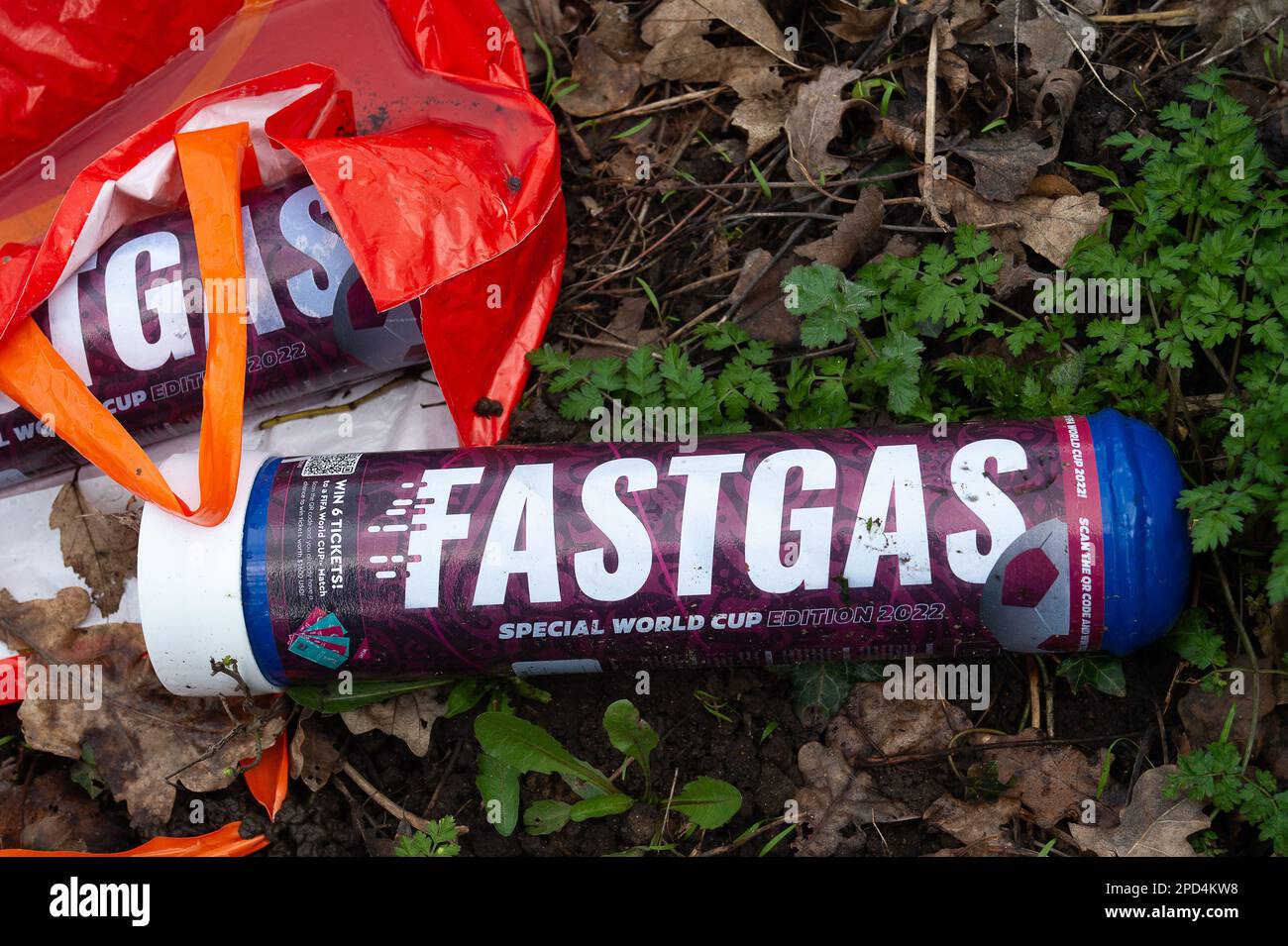 Wexham, Buckinghamshire, UK. 14th March, 2023. Discarded potentially ...