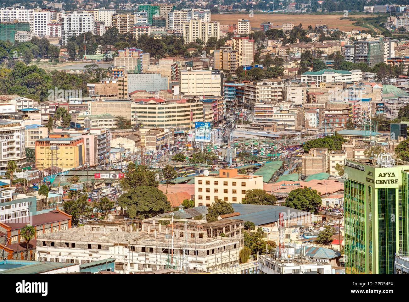 Nairobi Landmarks, Kenya Stock Photo - Alamy