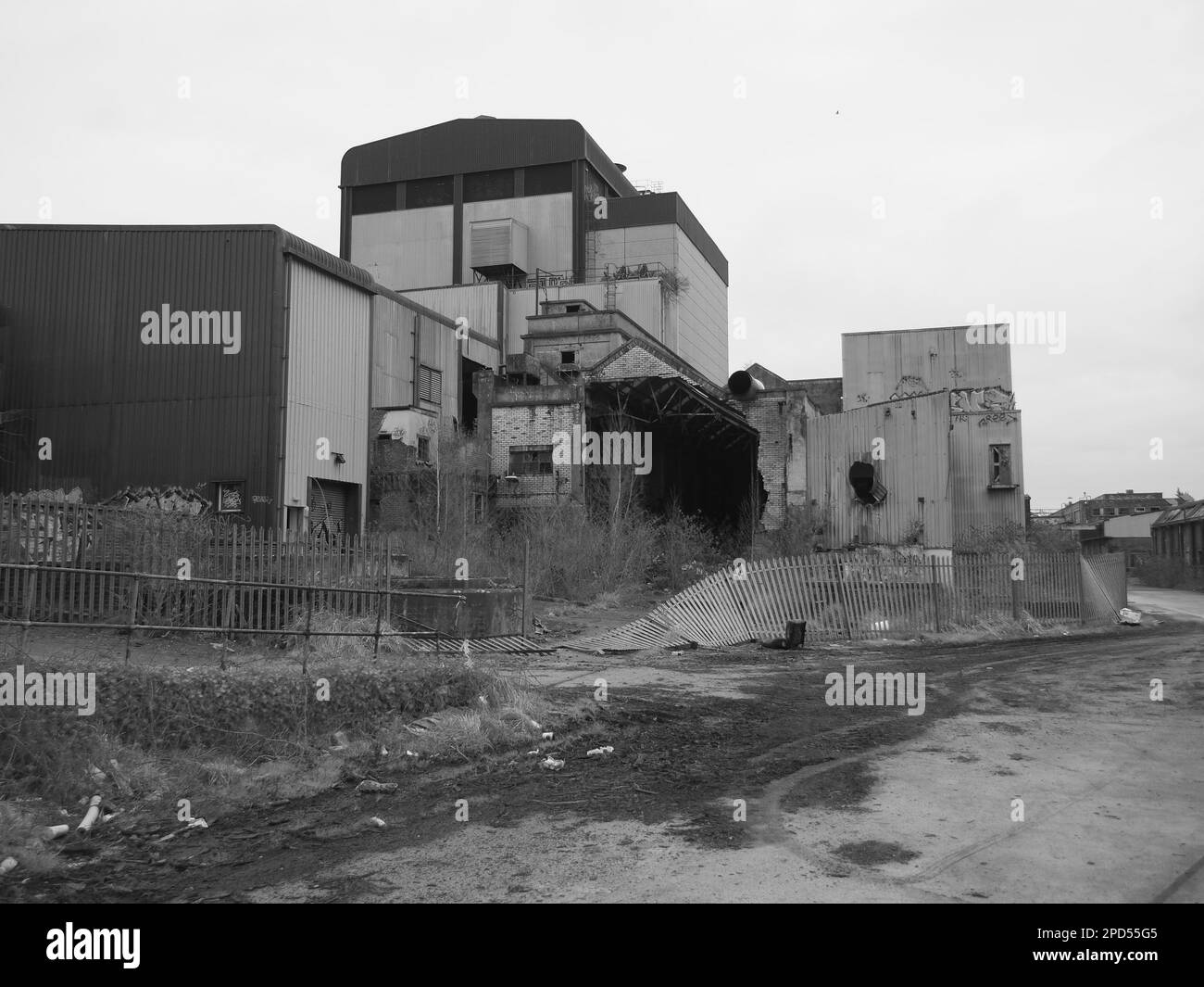 TORRINGTON, DEVON, ENGLAND FEBRUARY 11 2023 The old creamery, due