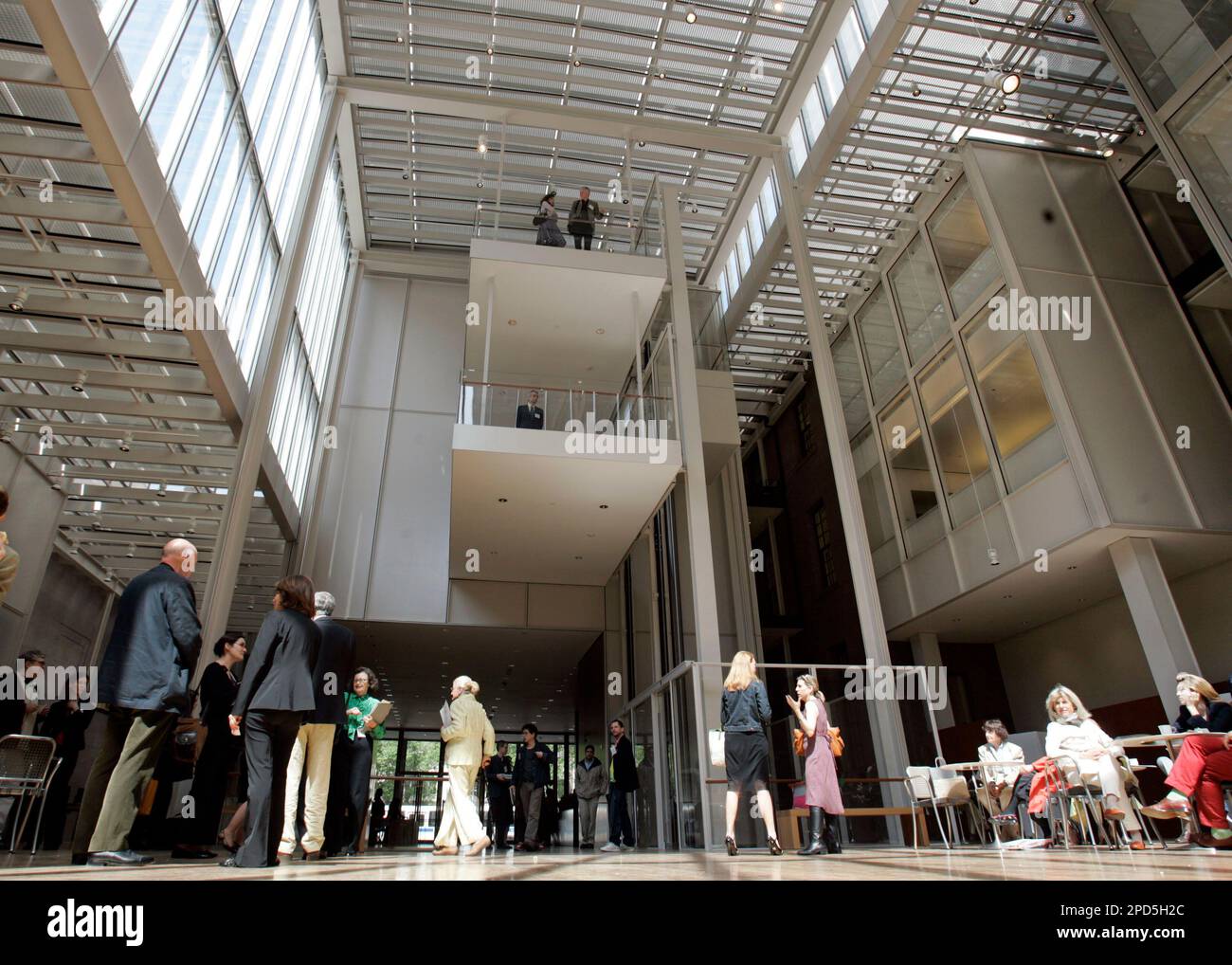 The Gilbert Court, in New York's Pierpont Morgan Library, was shown ...