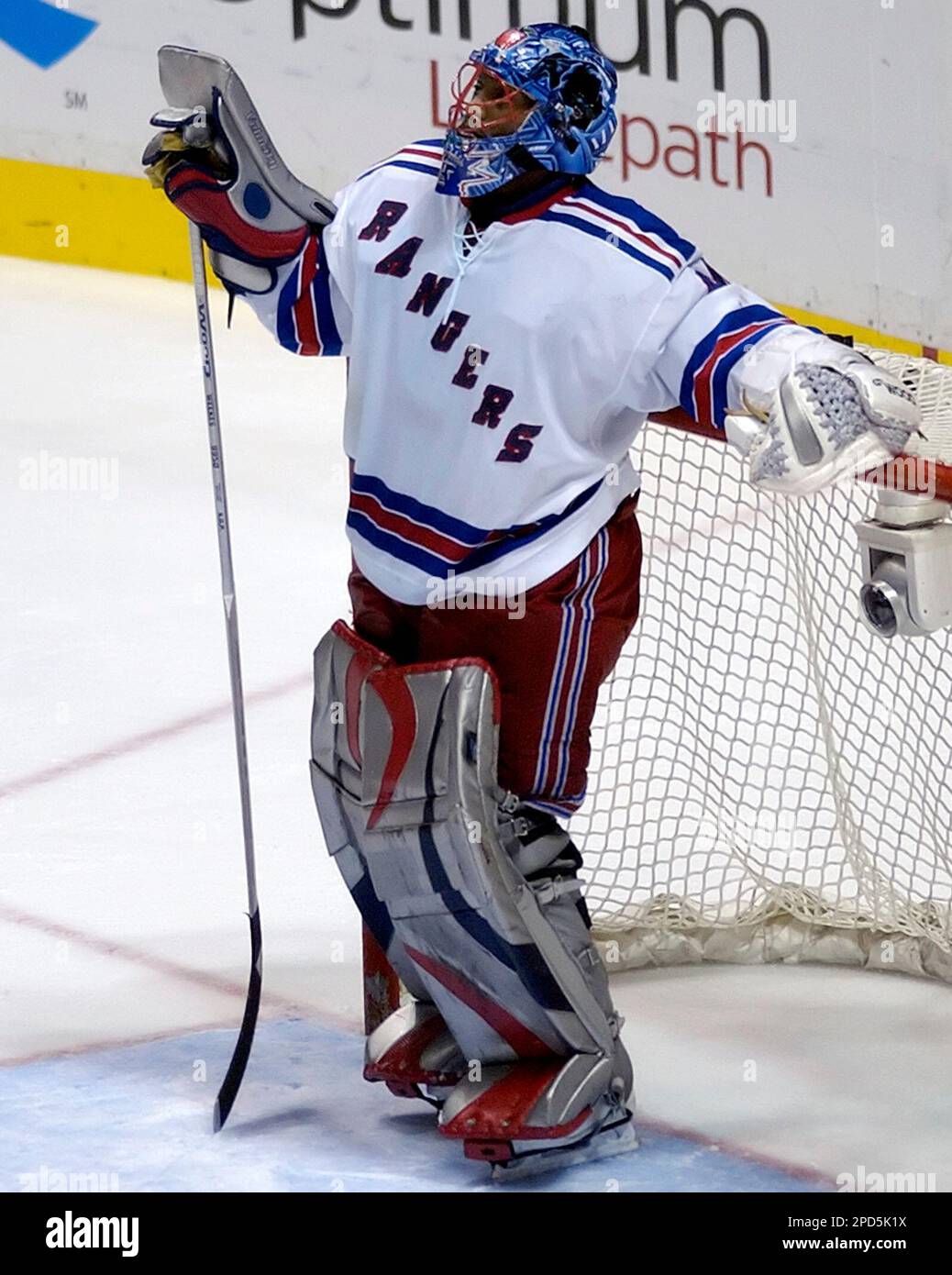 New York Rangers Goalie Kevin Weekes Editorial Stock Photo - Stock