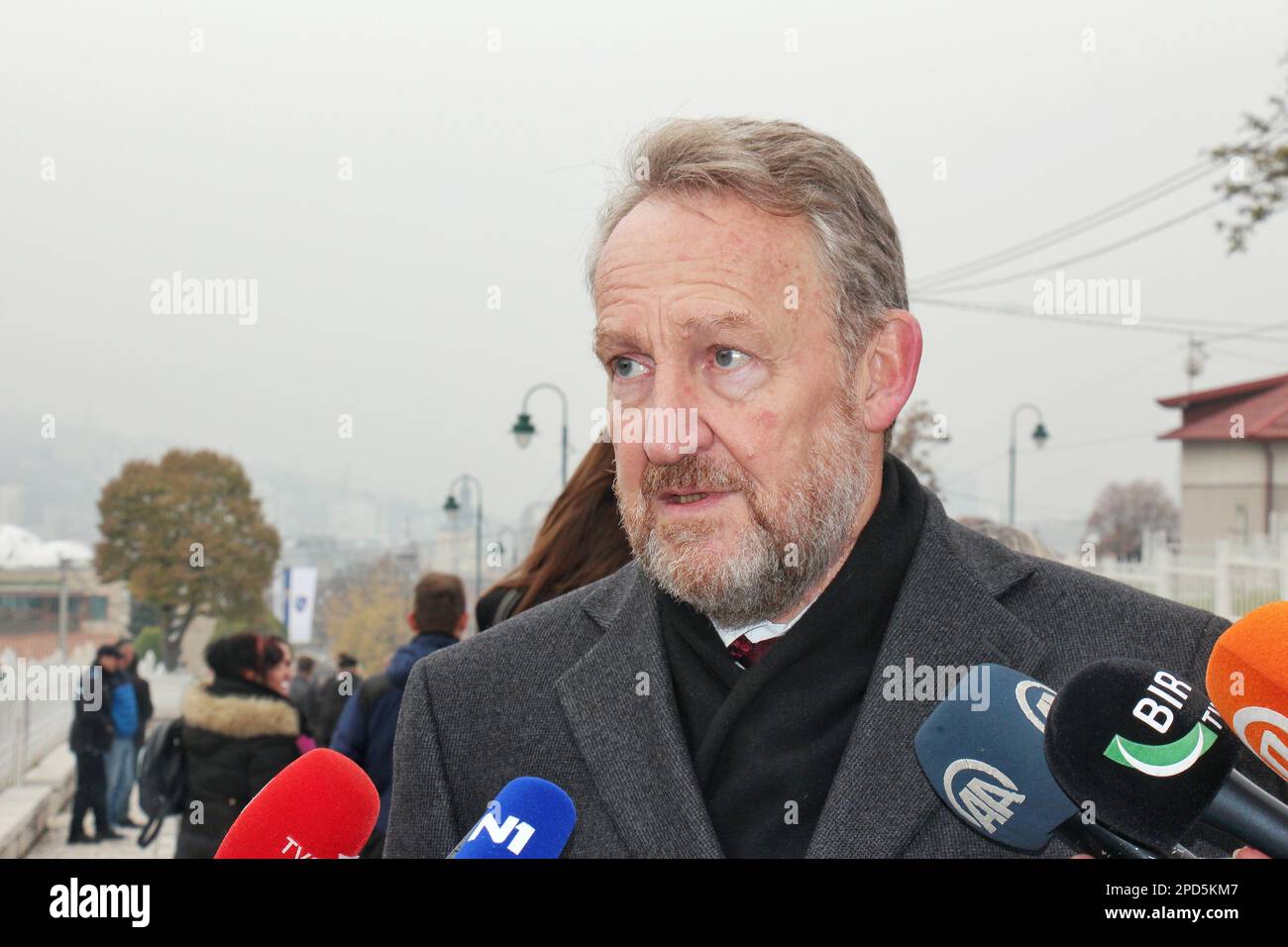 BOSNIA AND HERZEGOVINA, SARAJEVO , 25.NOVEMBER 2022: Former president