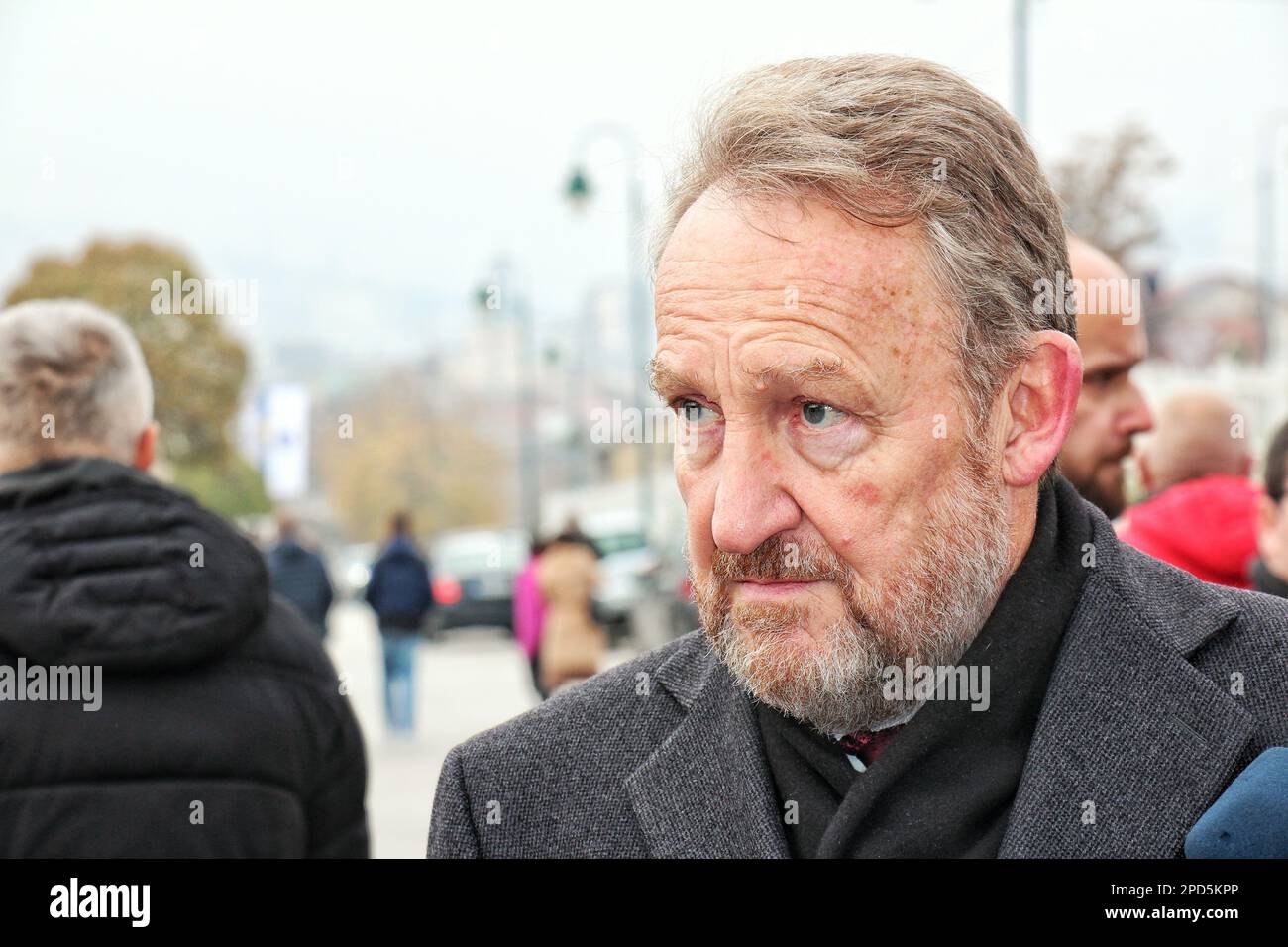 BOSNIA AND HERZEGOVINA, SARAJEVO , 25.NOVEMBER 2022: Former president