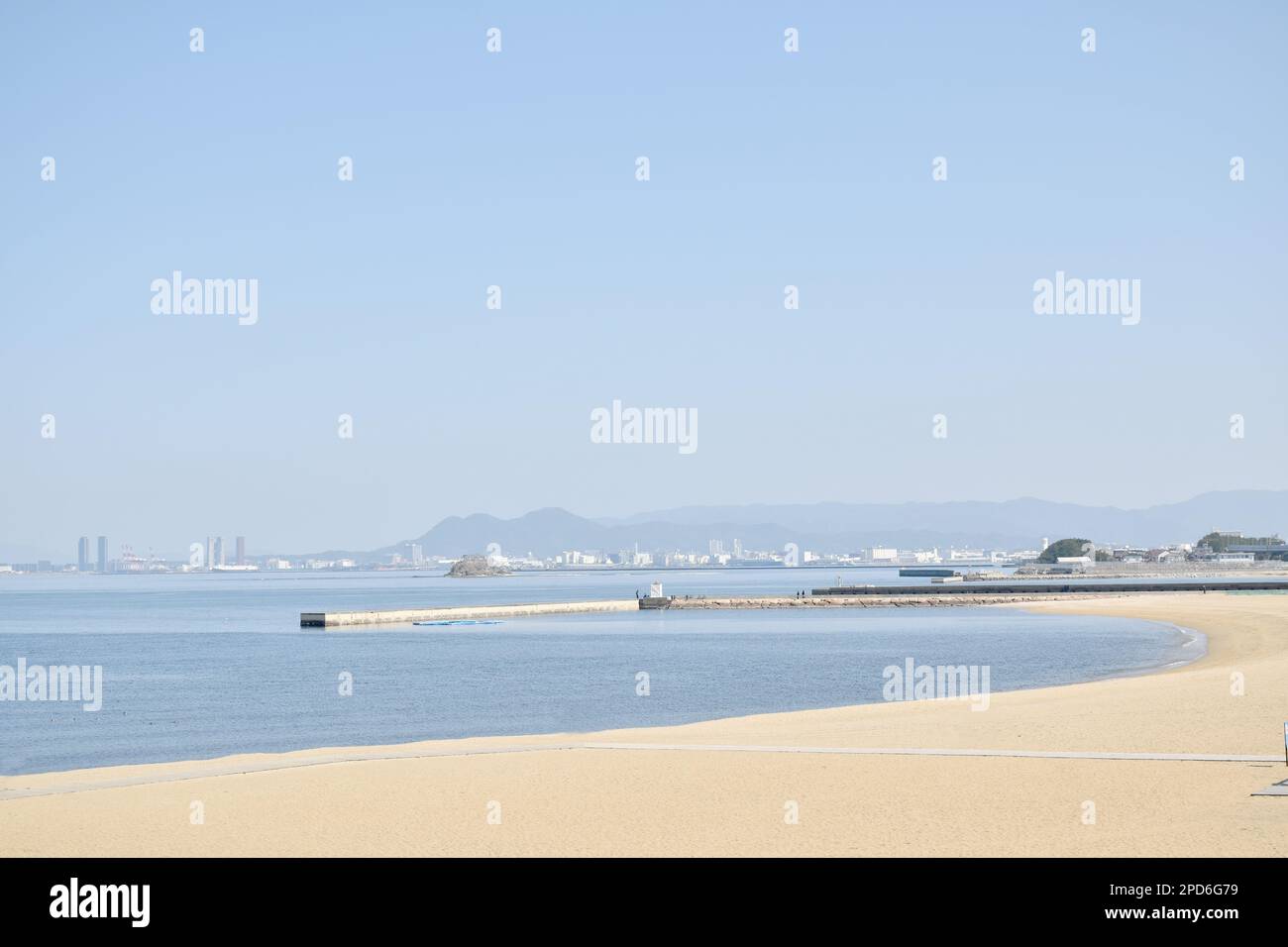 seaside Momochi beach park landscape in Fukuoka Japan Stock Photo Alamy
