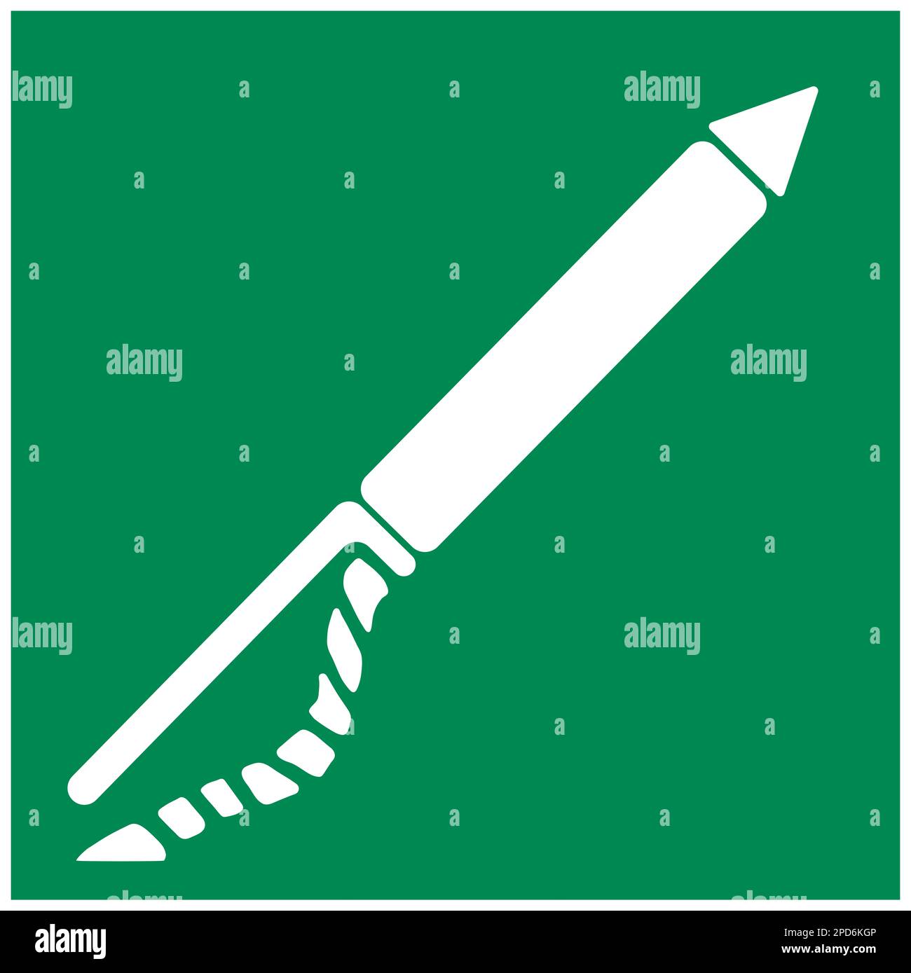 ISO 7010 line throwing appliance sign Stock Photo Alamy