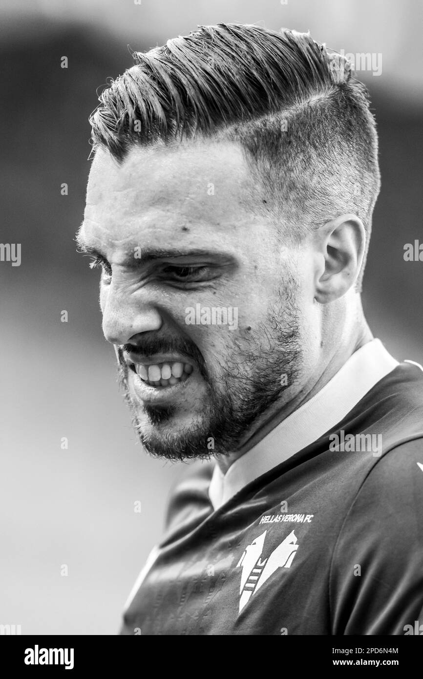 HELLAS VERONA FC 1983-84 AWAY SHIRT M #4 - MAGLIA VINTAGE ADIDAS - MAILLOT  CUSTOM ? - YFS - Your Football Shirt, image size:866x1390