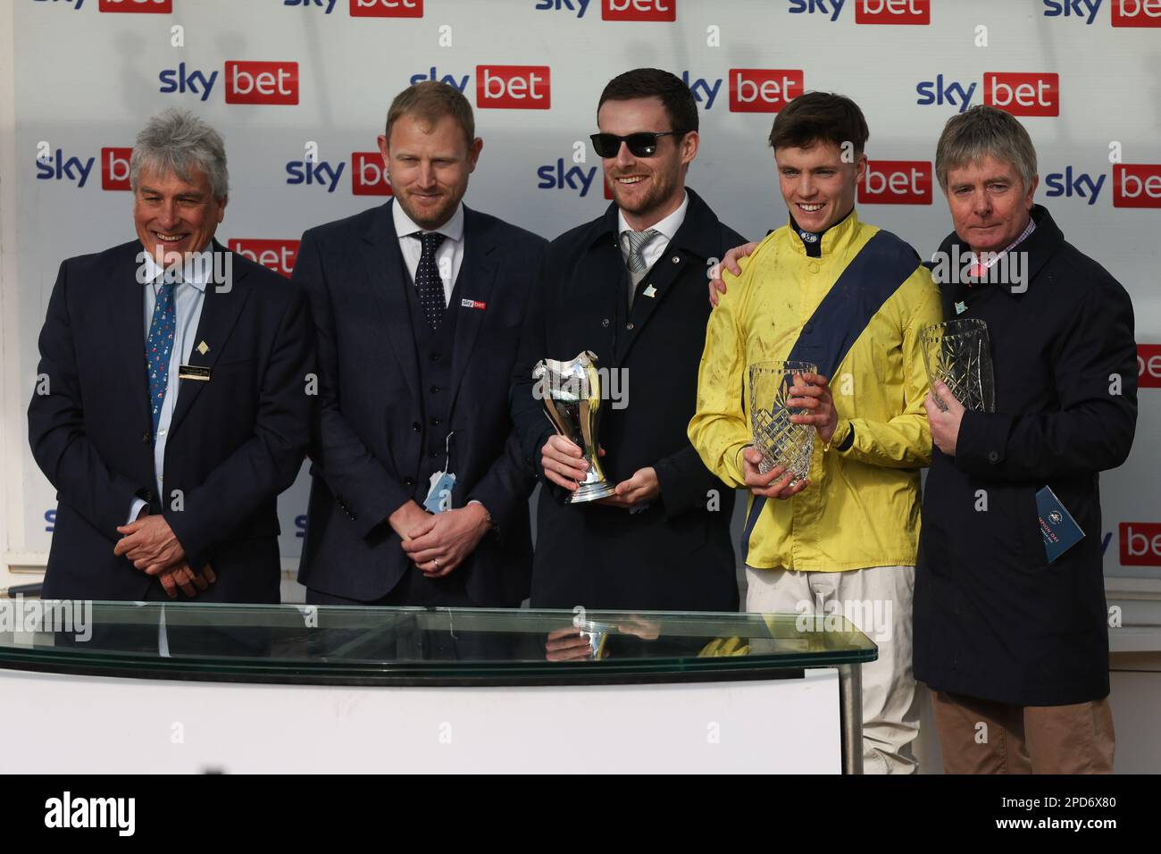 Prestbury Park, Cheltenham, UK on 14 March 2023. Marine Nationale T