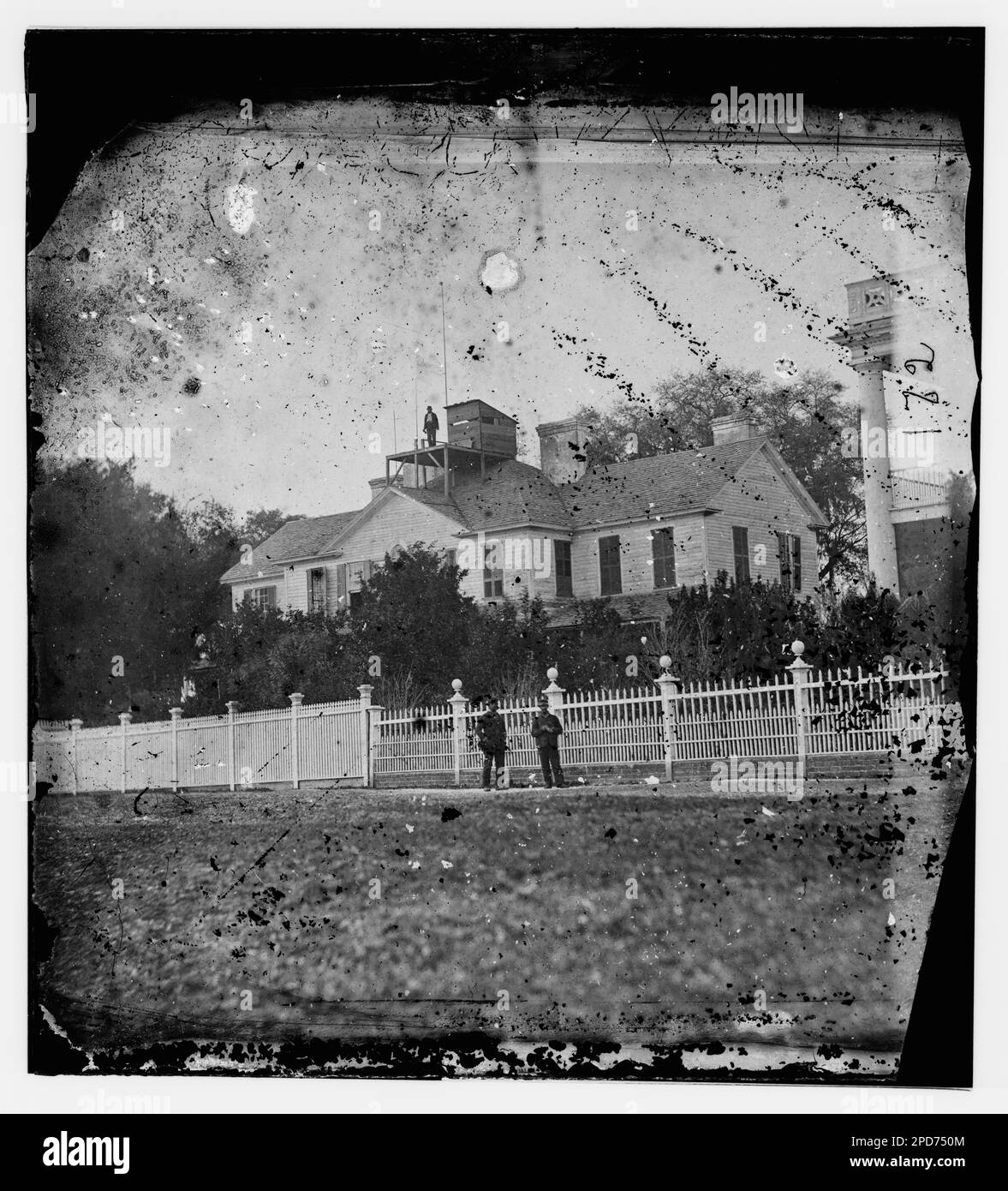 Beaufort, South Carolina. Federal signal station. Formerly the home of