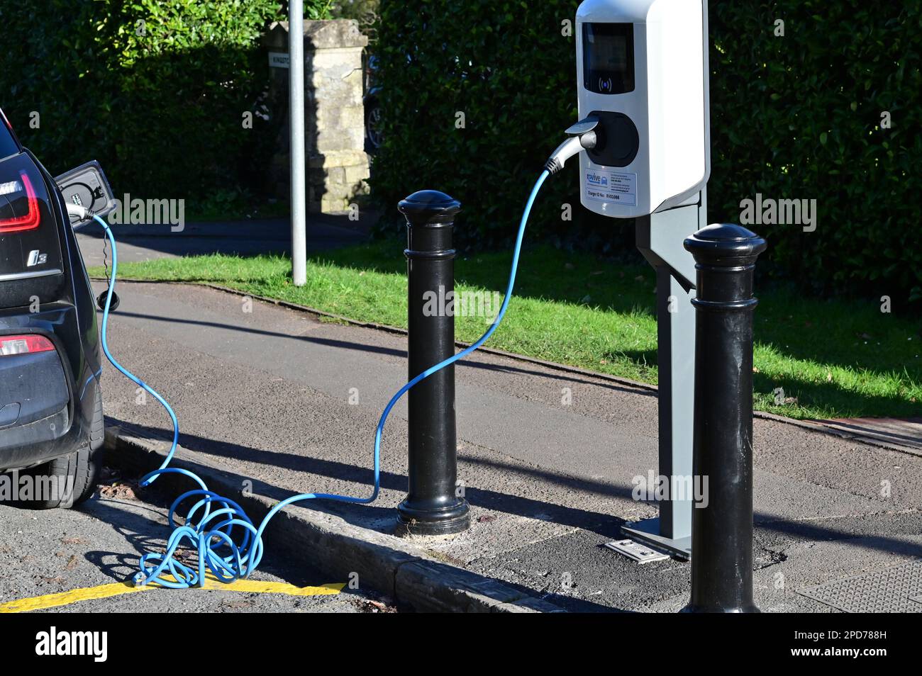 Abbots Leigh in North Somerset. 14/03/2023, Newley installed Electric