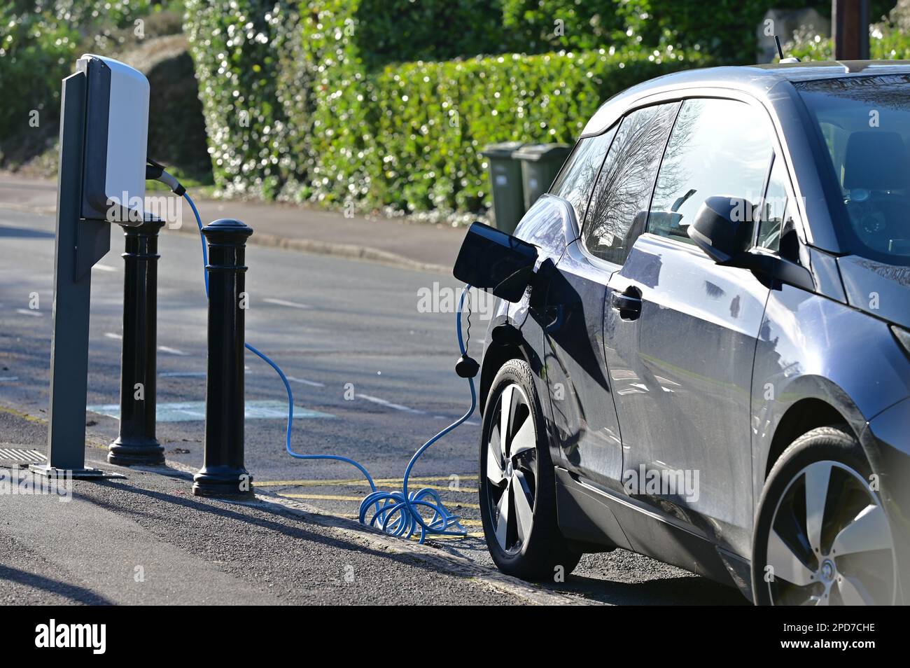 Abbots Leigh in North Somerset. 14/03/2023, Newley installed Electric