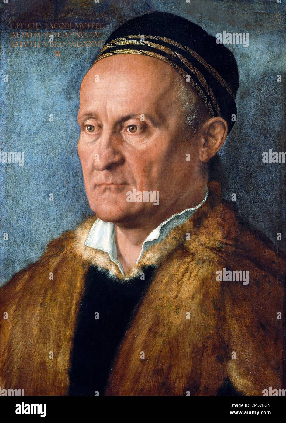 Jakob Muffel by Albrecht Dürer (1471-1528), oil on canvas, 1526 Stock Photo