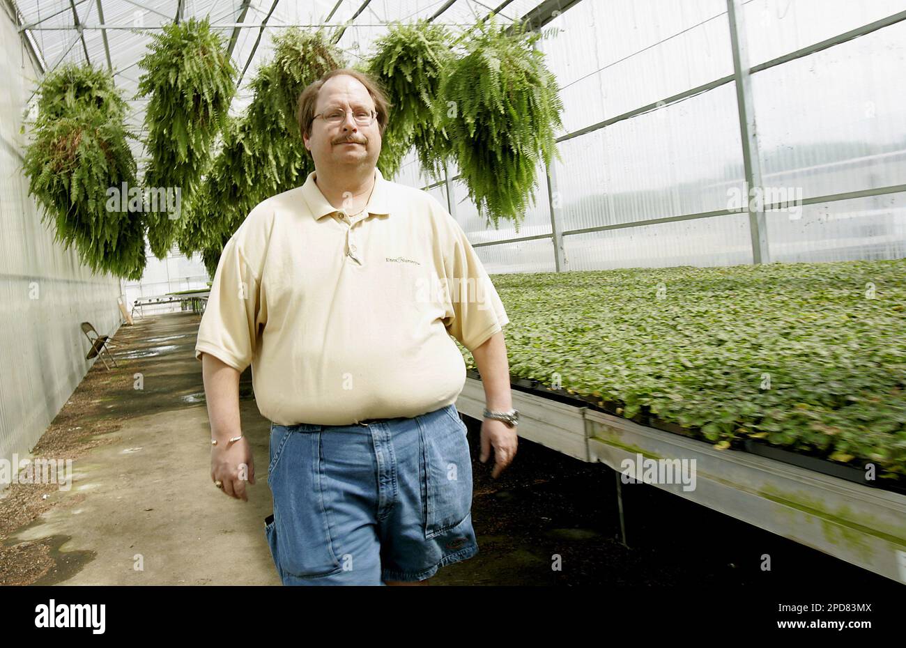 ADVANCE FOR WEEKEND APRIL 1-2 ** Monty Knox walks through his 