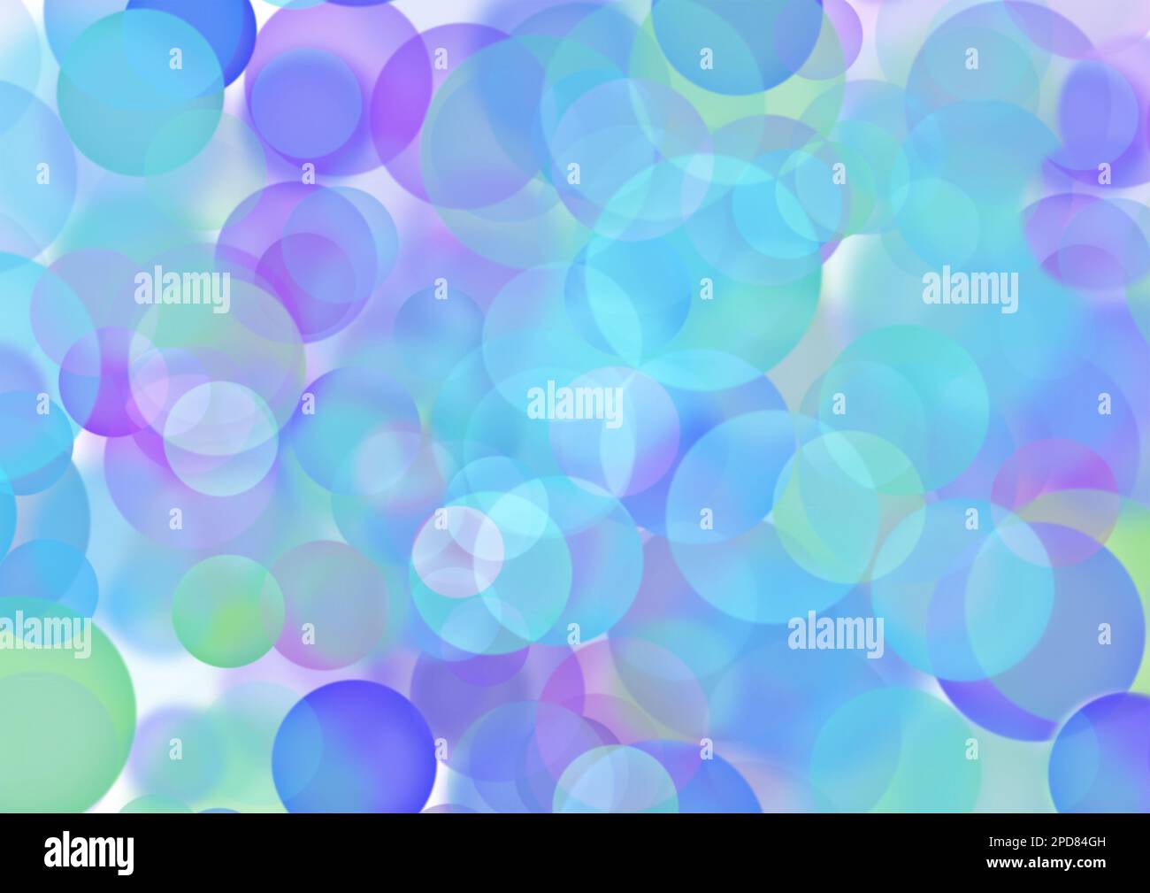 Abstract blurry bokeh background in blue Stock Photo - Alamy