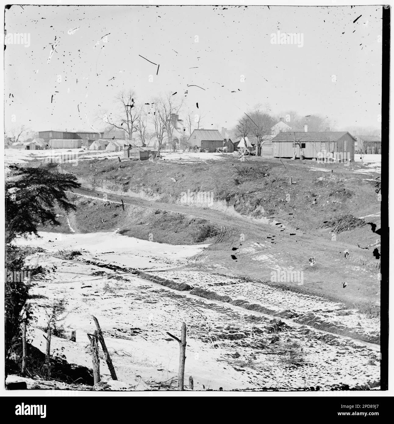 City Point, Virginia. Civil war photographs, 1861-1865 . United States, History, Civil War, 1861-1865. Stock Photo
