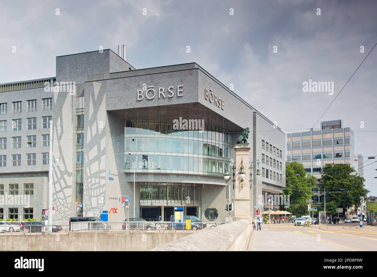 Stock Exchange Zurich, Kanton Zurich, Switzerland Stock Photo