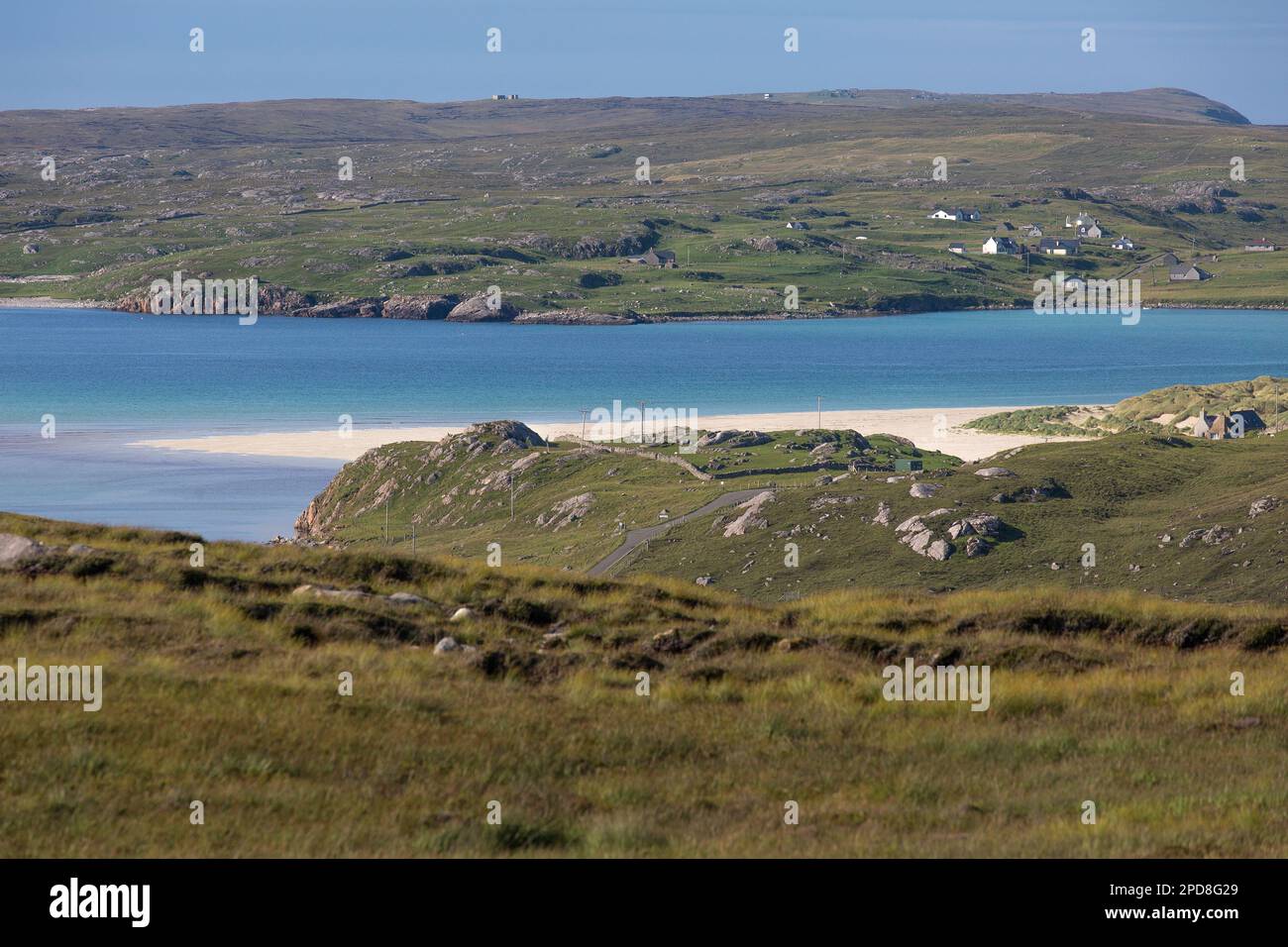Mountain View to Uig Bay, Lewis, Isle of Lewis, Hebrides, Outer