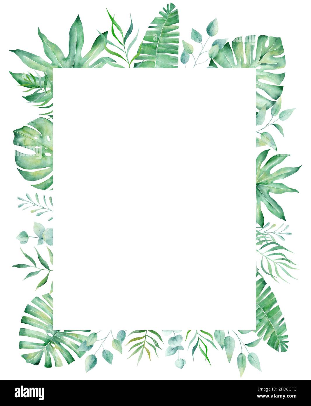 Palm Tree Page Border