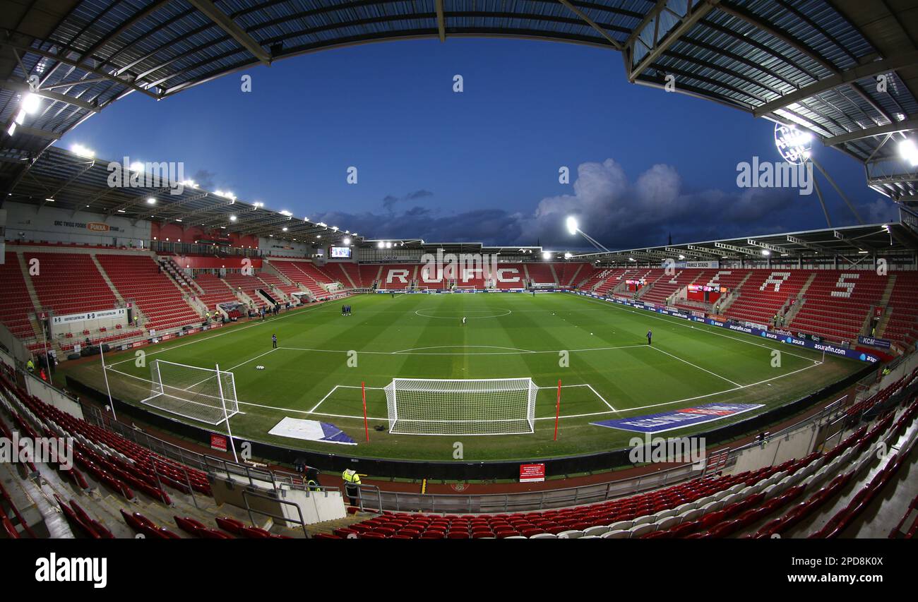 A general view inside the stadium before the Sky Bet Championship match