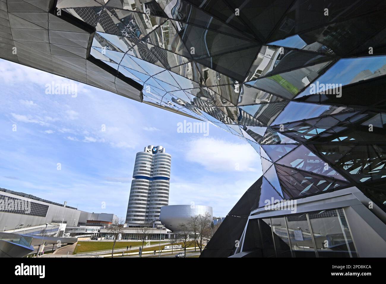 Munich, Deutschland. 13th Mar, 2023. View of the BMW Group headquarters ...