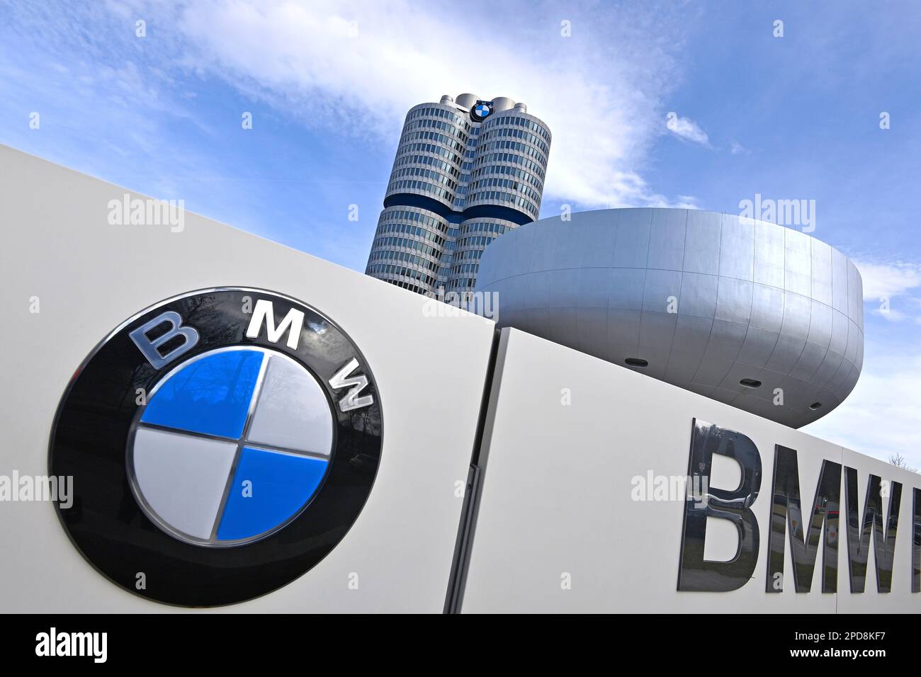 Munich, Deutschland. 13th Mar, 2023. View of the BMW Group headquarters