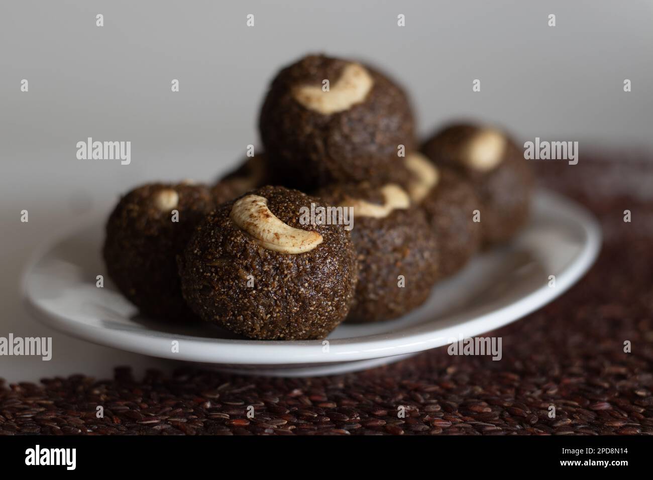 Swank Rice Ladoo Poongar rice laddu. A healthy snack or ladoo made of poongar rice ...