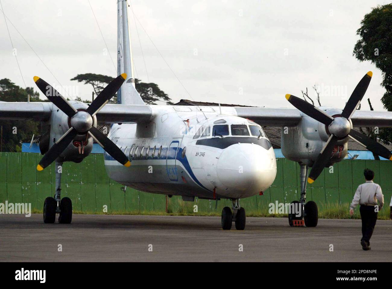 An airplane that only fly's around West Africa, from Weasua