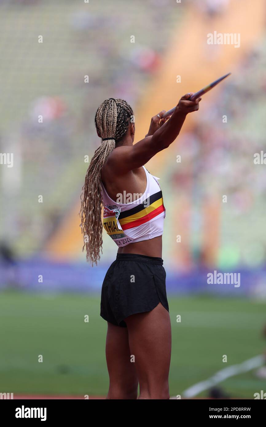 Nafissatou THIAM in the Javelin during the Heptathlon at the European