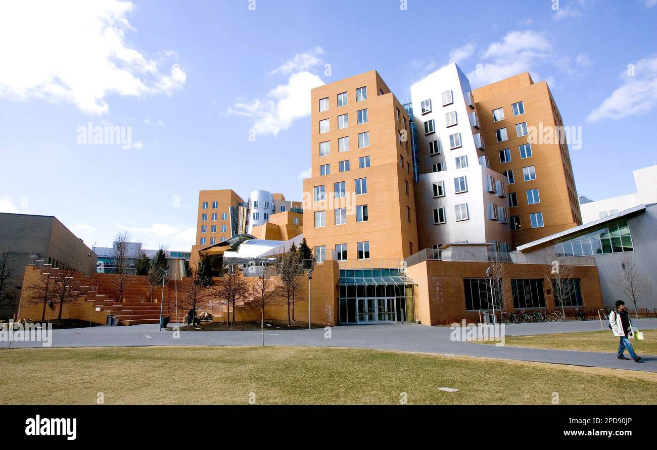 Staten Building Mit The unusual architecture of the Stata Building on the campus of MIT is ...