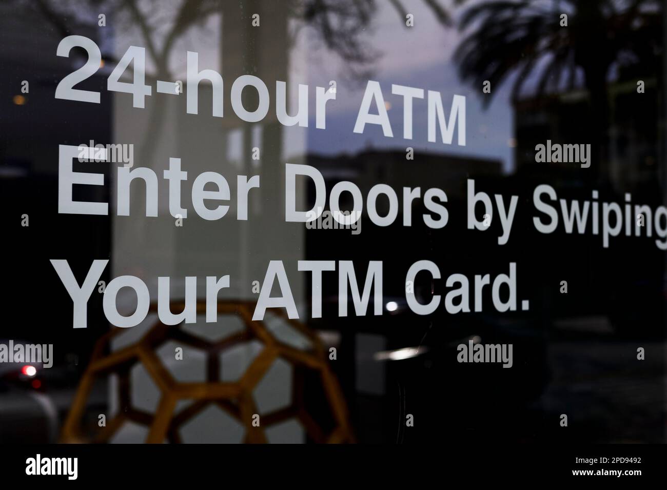 LOS ANGELES 20230313 East West Bank in Beverly Hills. ATM. Photo