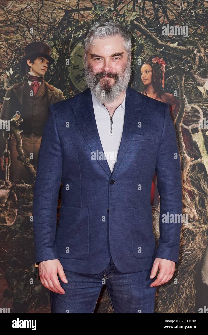 Trystan Gravelle during a photo call for for the new BBC drama series