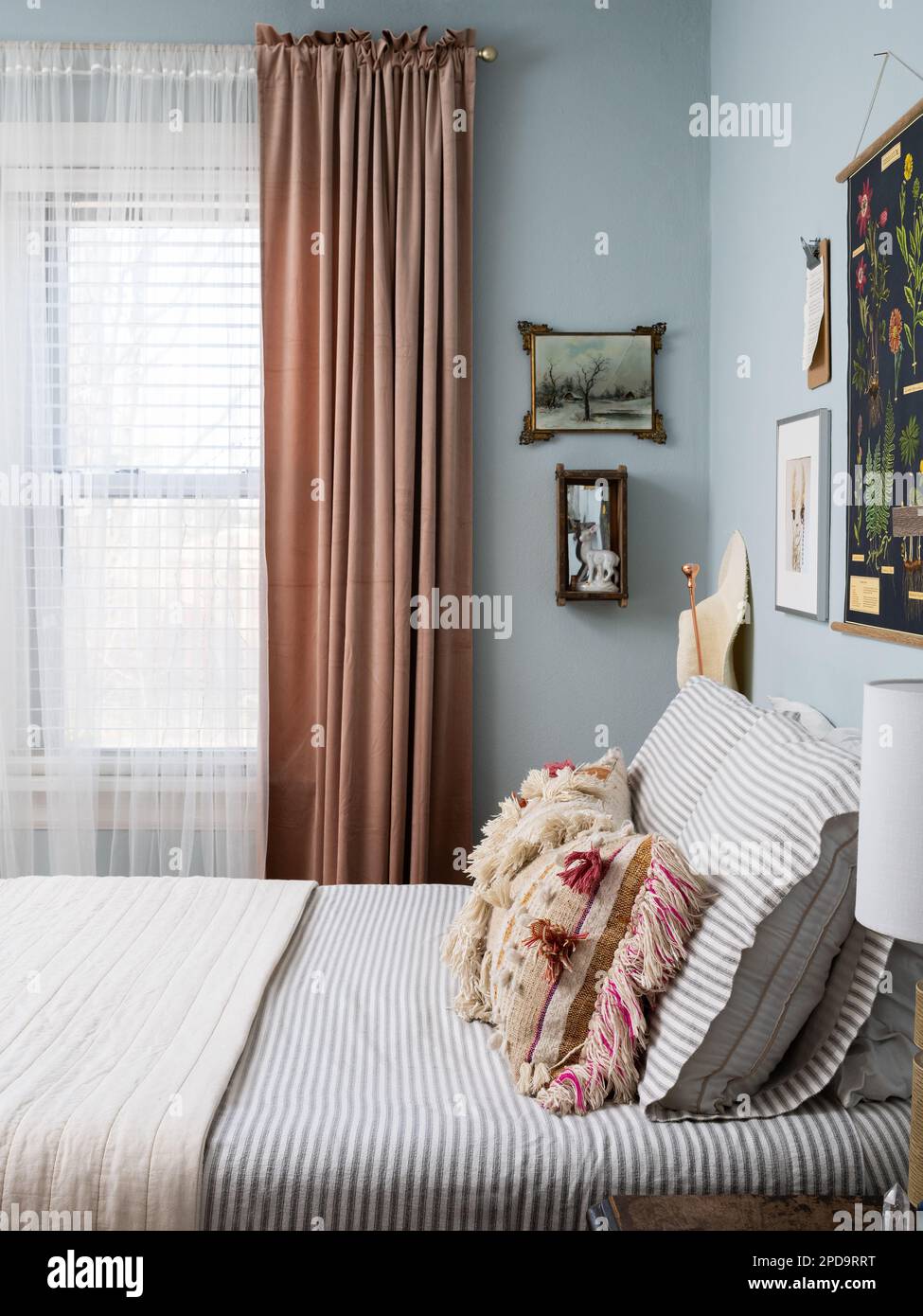 Residential interior - bedroom Stock Photo