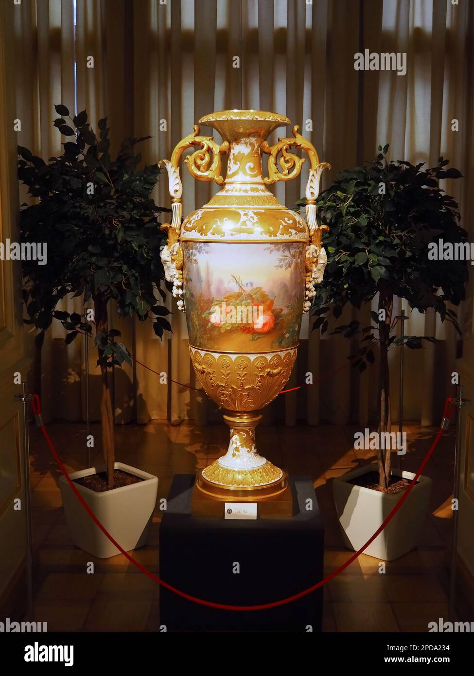 Faberge Museum in Shuvalov Palace, Saint Petersburg, Russia, UNESCO World Heritage Site Stock Photo