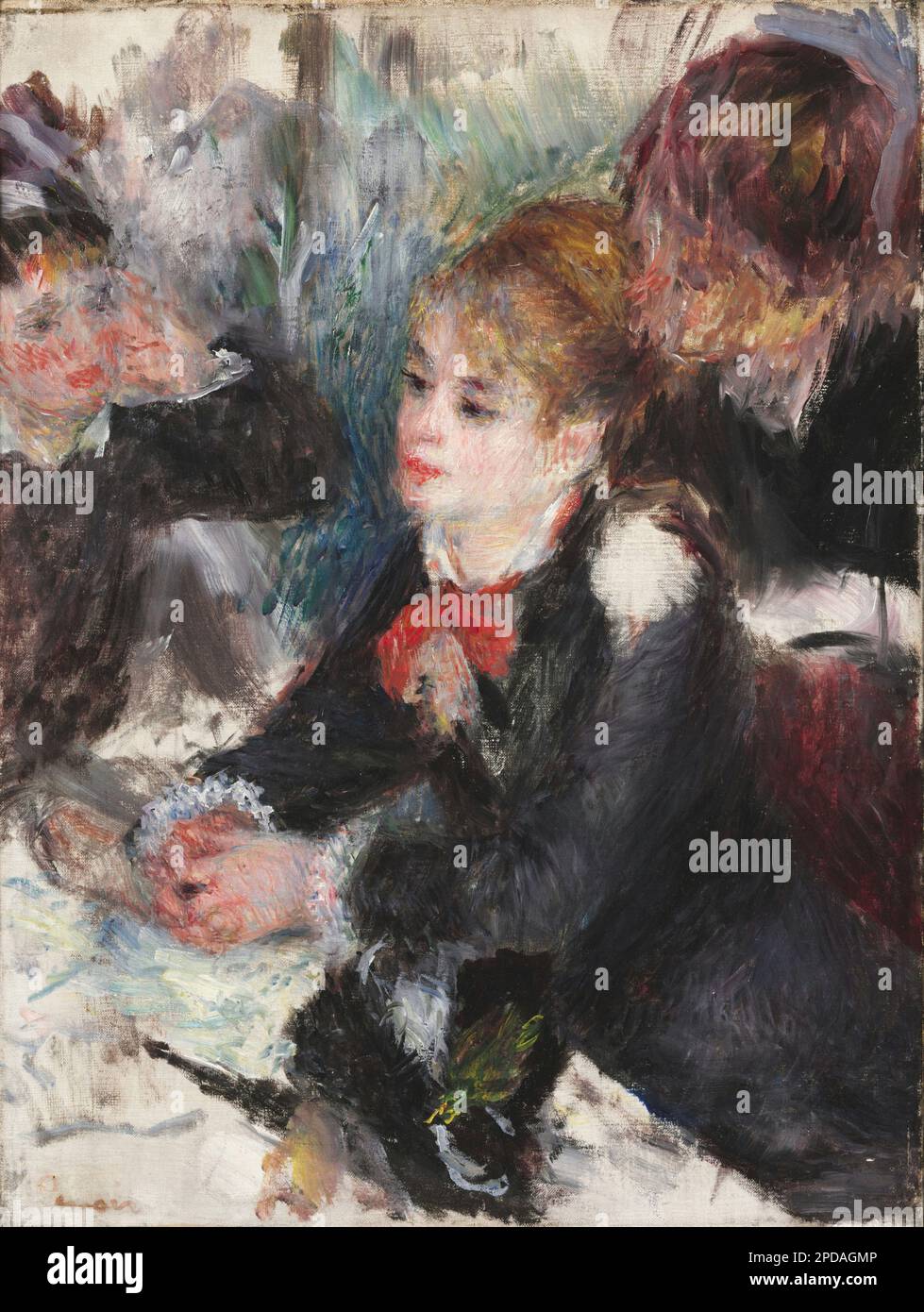 The Milliners At the Milliner's by Pierre-Auguste Renoir Stock Photo - Alamy