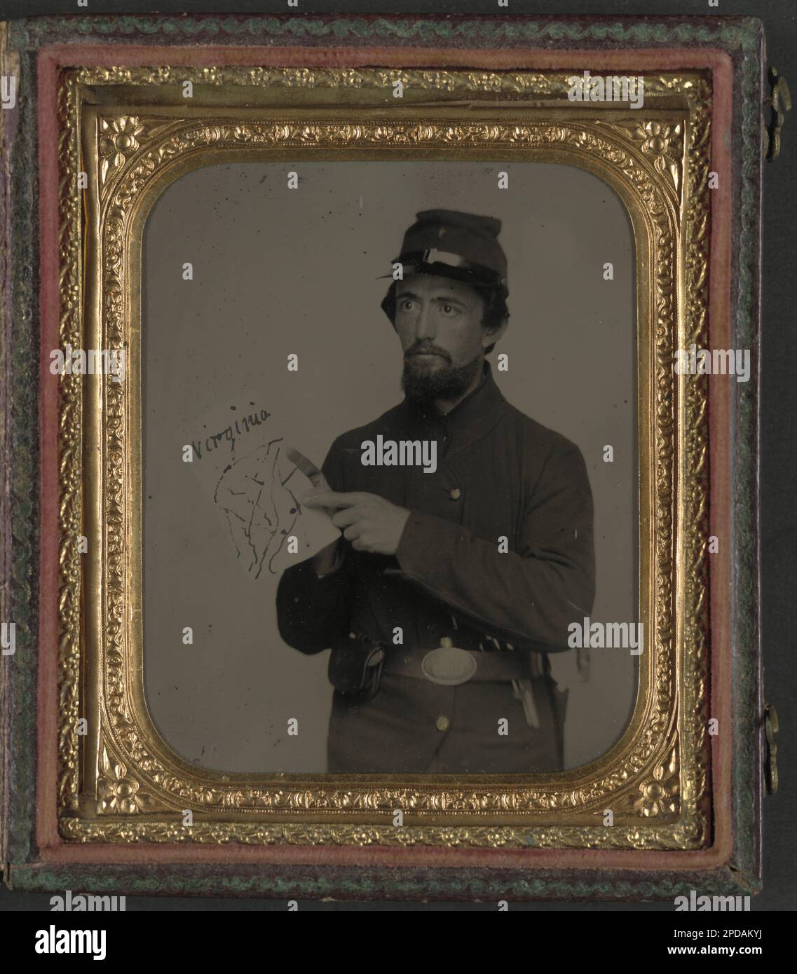 1870 map of united states hi res - Unidentified Soldier In Union Uniform And Us Belt Buckle With Pistol Holding Hand Drawn Map Of Virginia Liljenquist Family Collection Of Civil War Photographs Newsetlilj02 Ppliljunion United States Army People 1860 1870 Soldiers Union 1860 1870 Military Uniforms Union 1860 1870 Handguns 1860 1870 Maps 1860 1870 United States History Civil War 1861 1865 Military Personnel Union 2PDAKYJ 