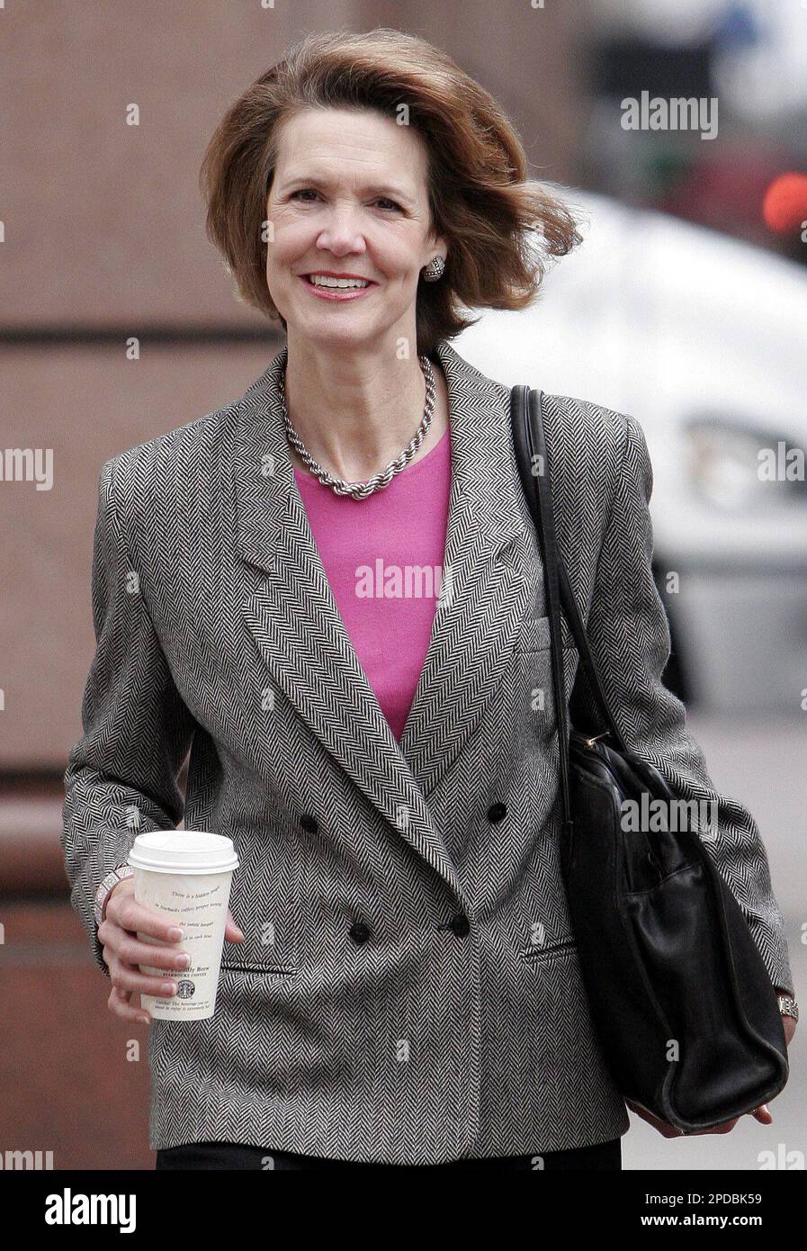 Paula Rieker, former corporate secretary to Enron's board of directors ...