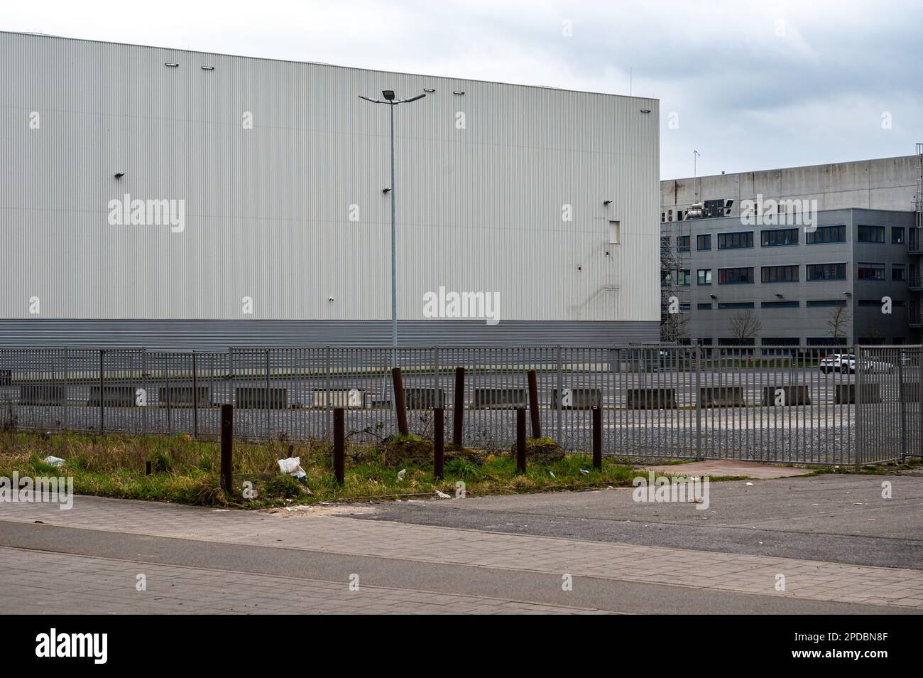 Forest,  Brussels Capital Region, Belgium, March 4, 2023 - Headquarters of the Renault car industry Stock Photo